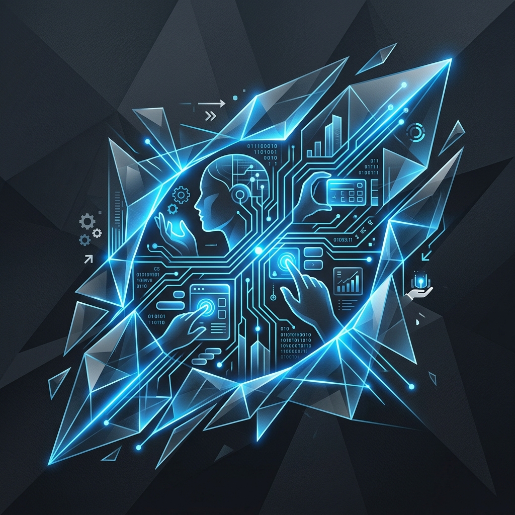 Abstract Portrait representing Design & Technology